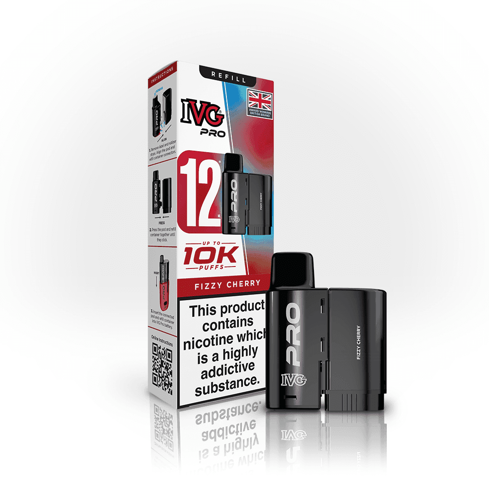 IVG Pro 12 Pods - Fizzy Cherry - Pack of 5