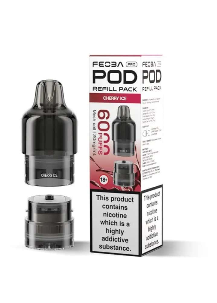 Feoba Pro 6000 Pods - Cherry Ice