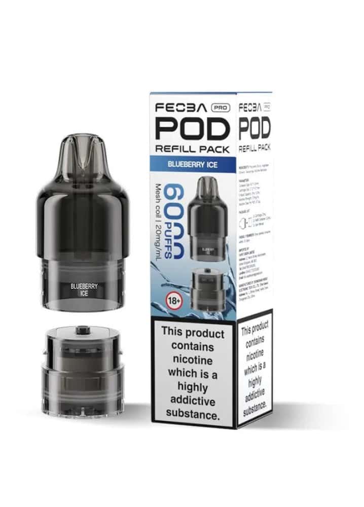 Feoba Pro 6000 Pods - Blueberry Ice