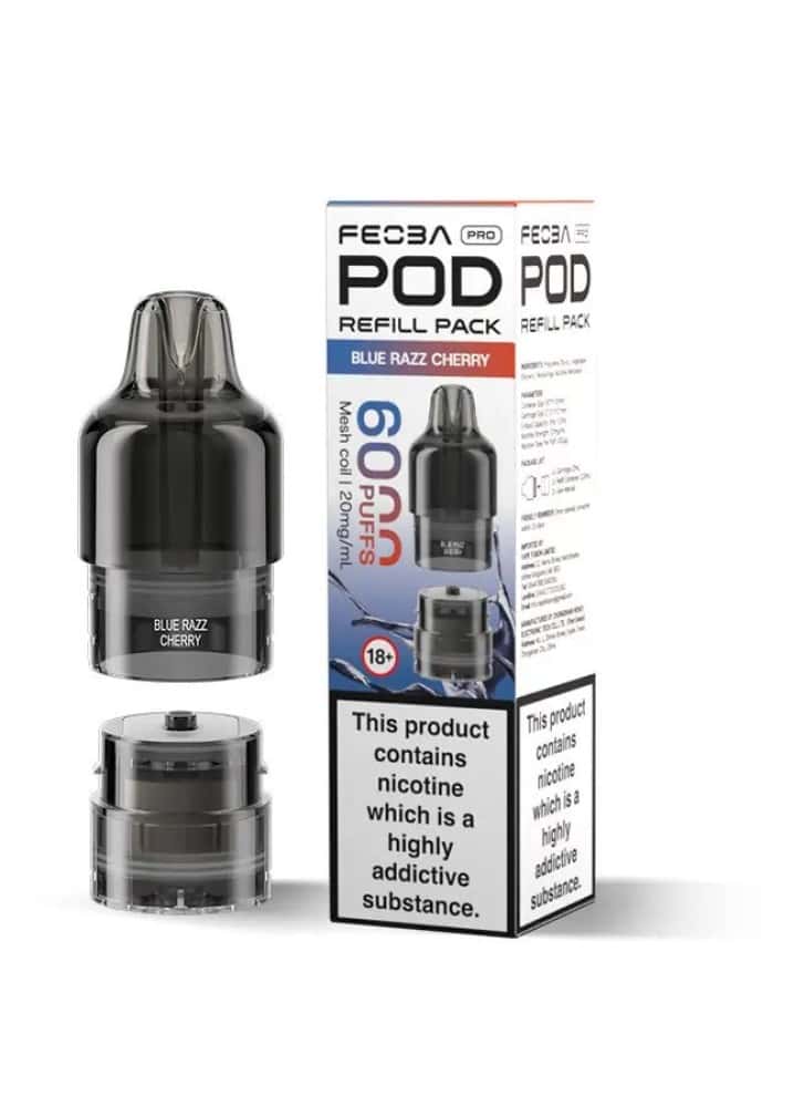 Feoba Pro 6000 Pods - Blue Razz Cherry