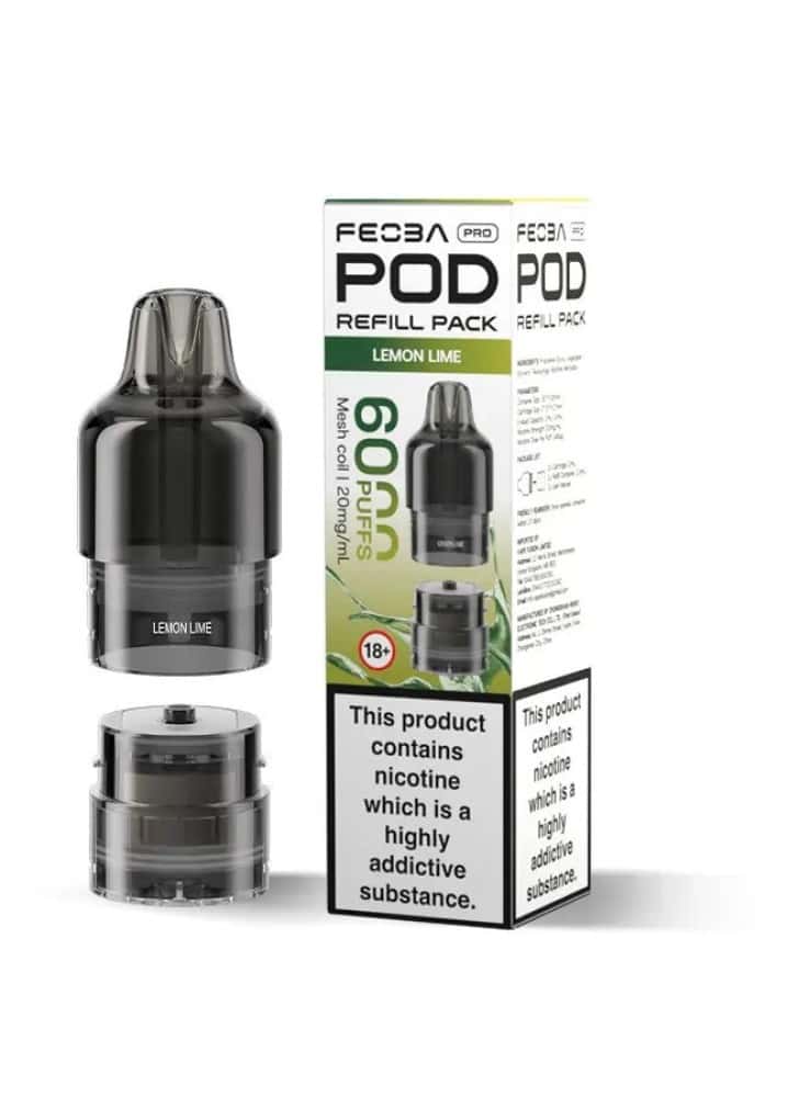 Feoba Pro 6000 Pods - Lemon Lime
