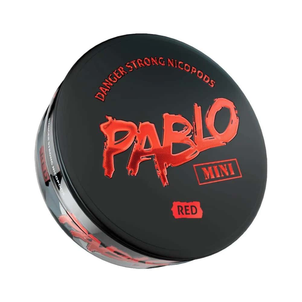 Pablo Mini Nicotine Pouches Red - 15mg - 10Packs