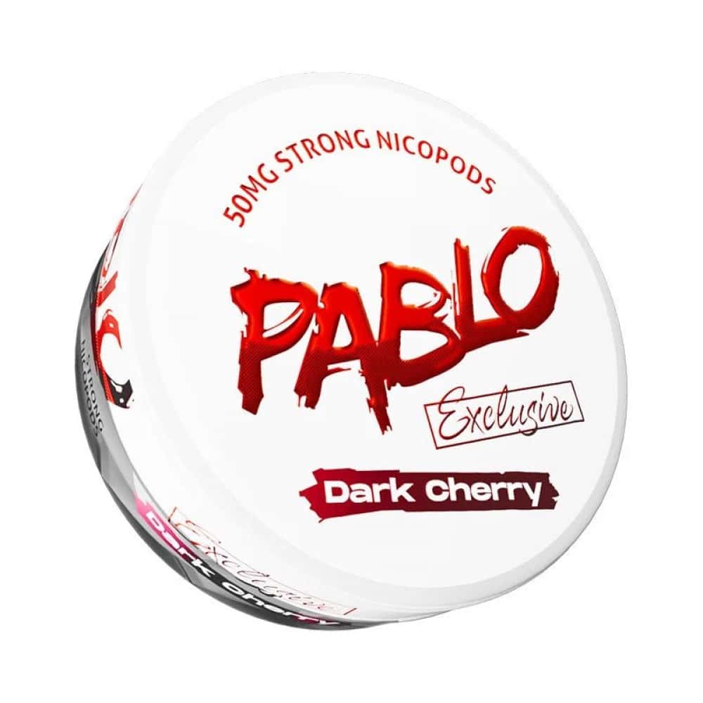 Pablo Exclusive Nicotine Pouches Dark Cherry - 30mg - 10Packs
