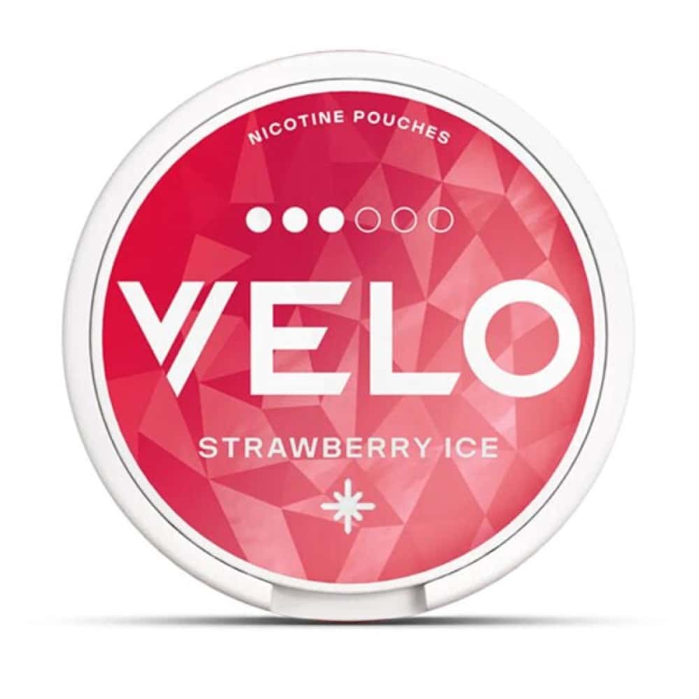 Velo Nicotine Pouches Strawberry Ice