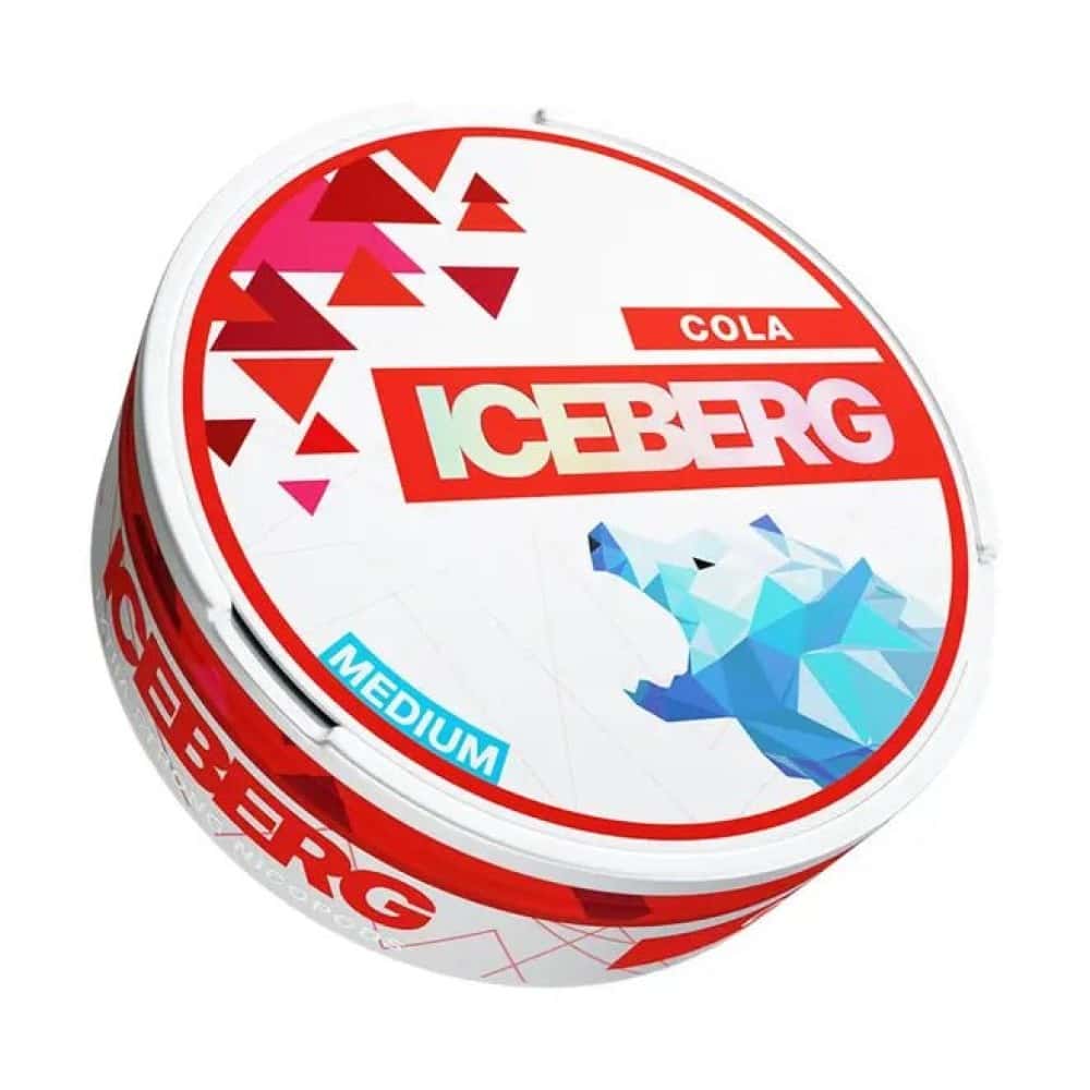 Iceberg Nicotine Pouches Cola Medium - 12mg - 10Packs
