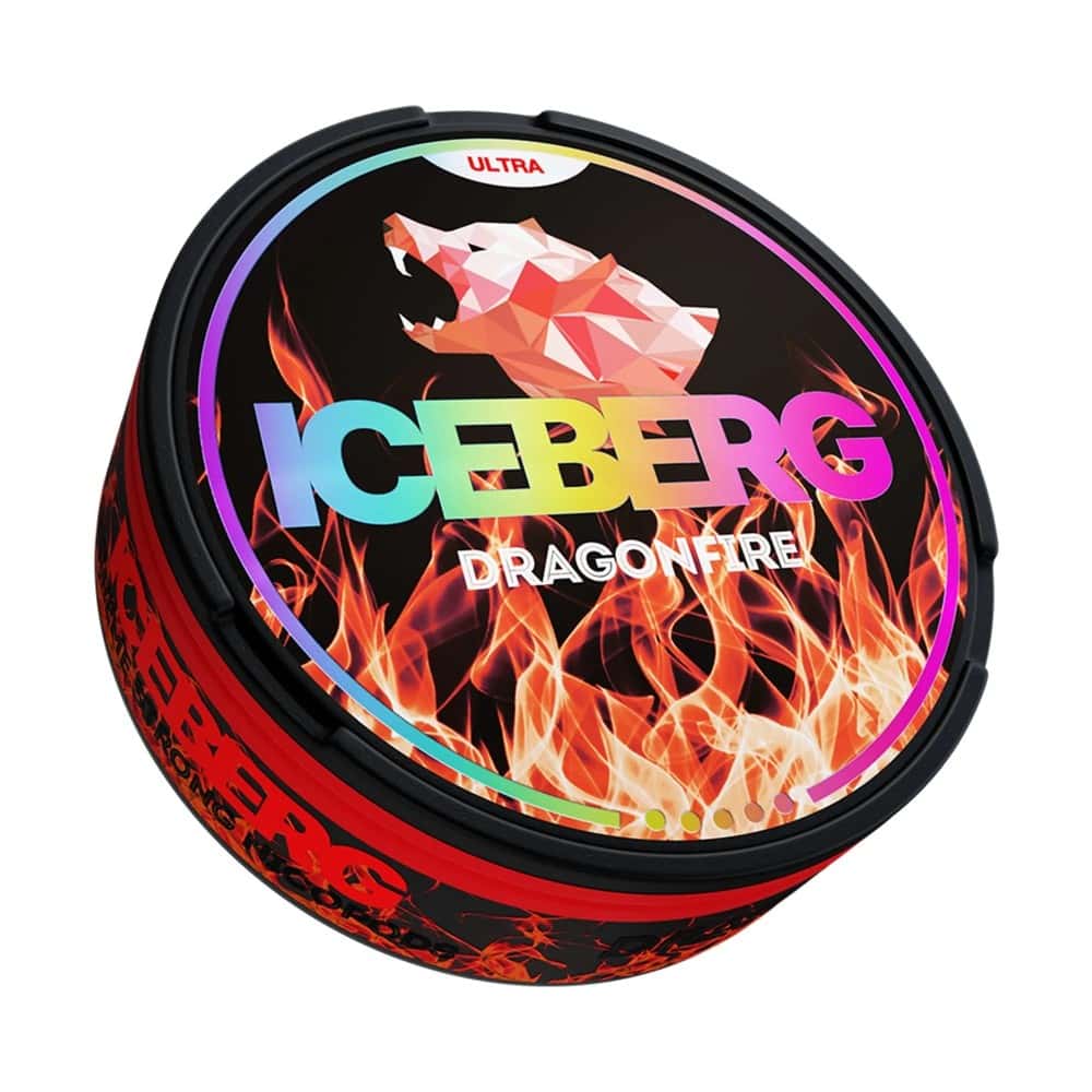 Iceberg  Nicotine Pouches  dragon Fire - 30mg - 10Packs