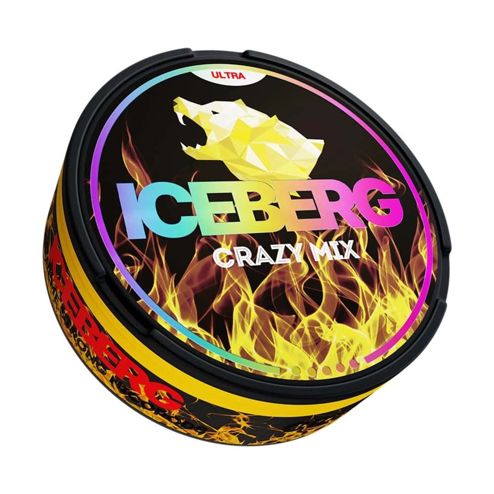 Iceberg  Nicotine Pouches Crazy Mix   - 30mg - 10Packs