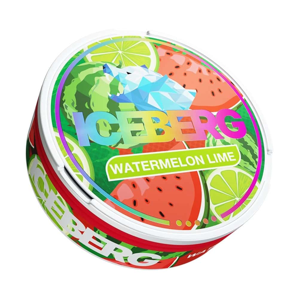 Iceberg  Nicotine Pouches Watermelon Lime  - 30mg - 10Packs
