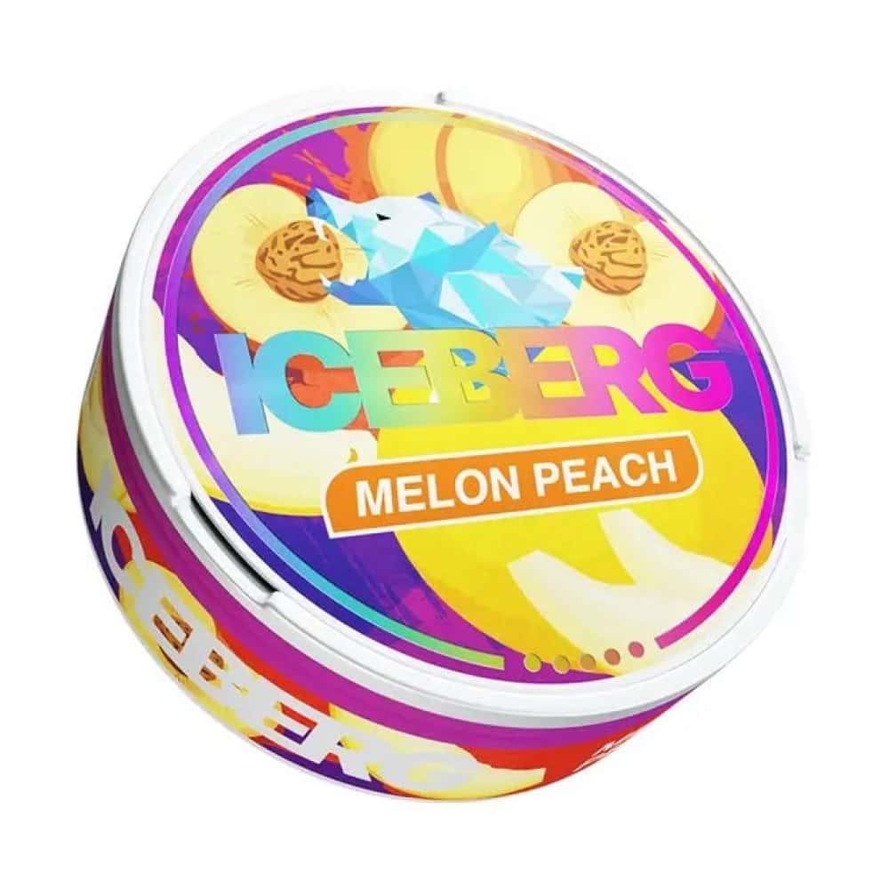 Iceberg Nicotine Pouches Melon Peach - 30mg - 10Packs
