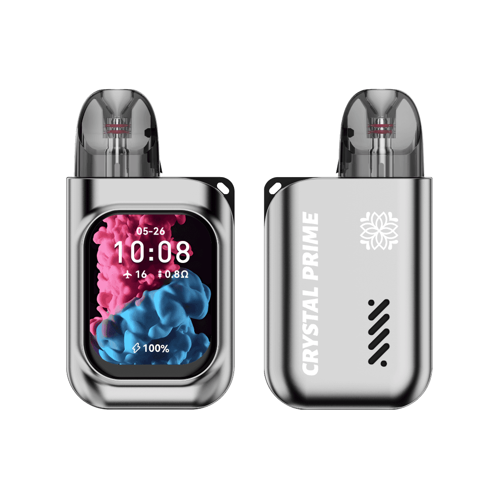 Crystal Prime Smart M3 Vape Pod Kit - Silver