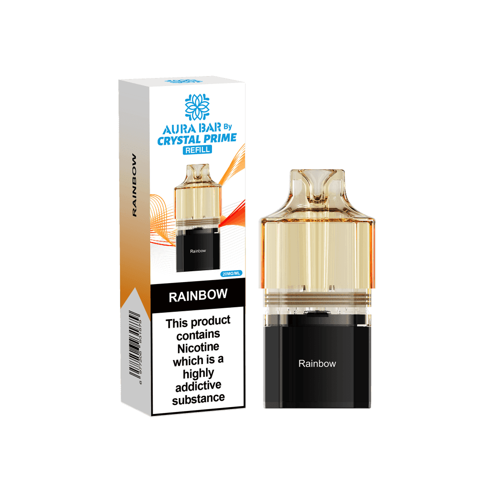 Crystal Prime 10000 Vape Pods - Rainbow