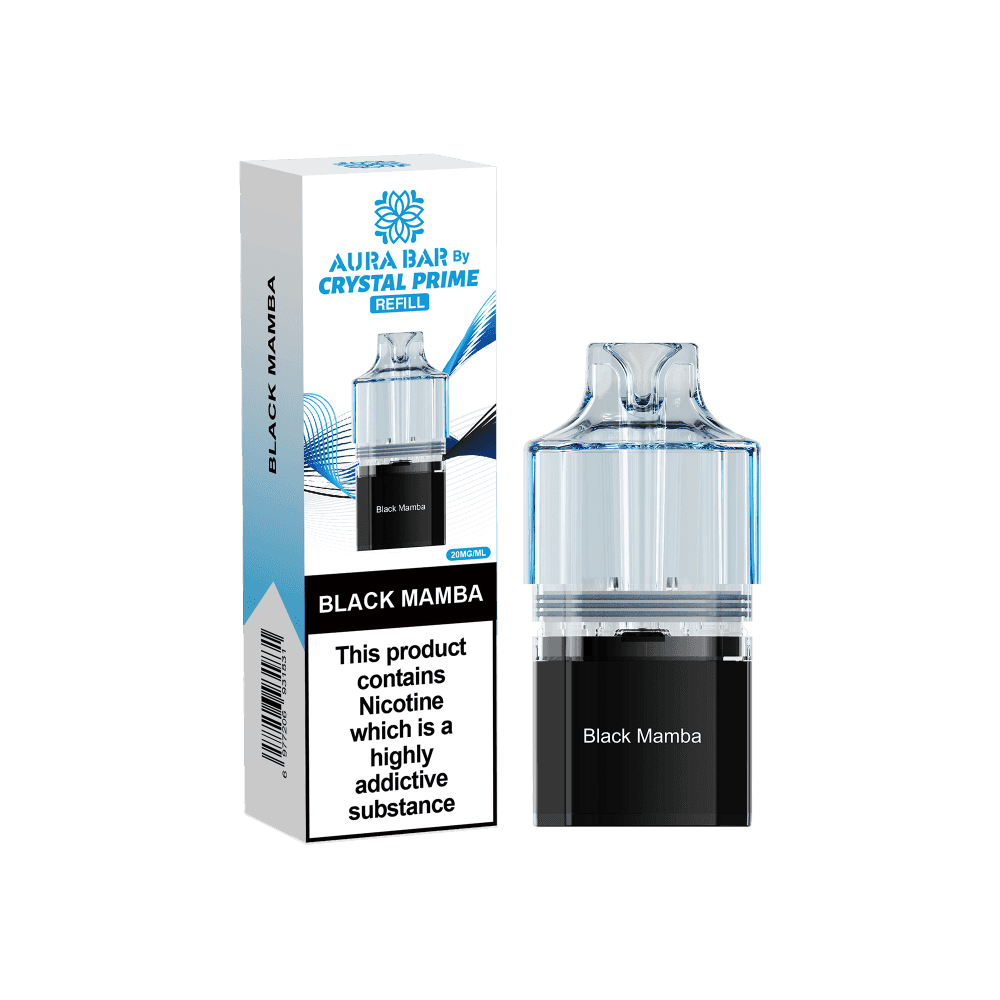Crystal Prime 10000 Vape Pods - Black Mamba
