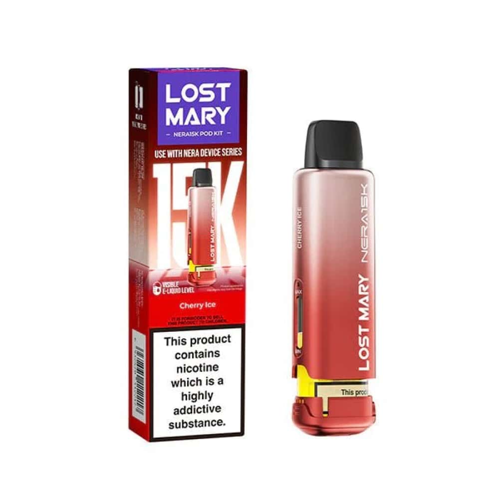 Lost Mary Nera 30k Replacement Pods - Cherry Ice - Box of 5