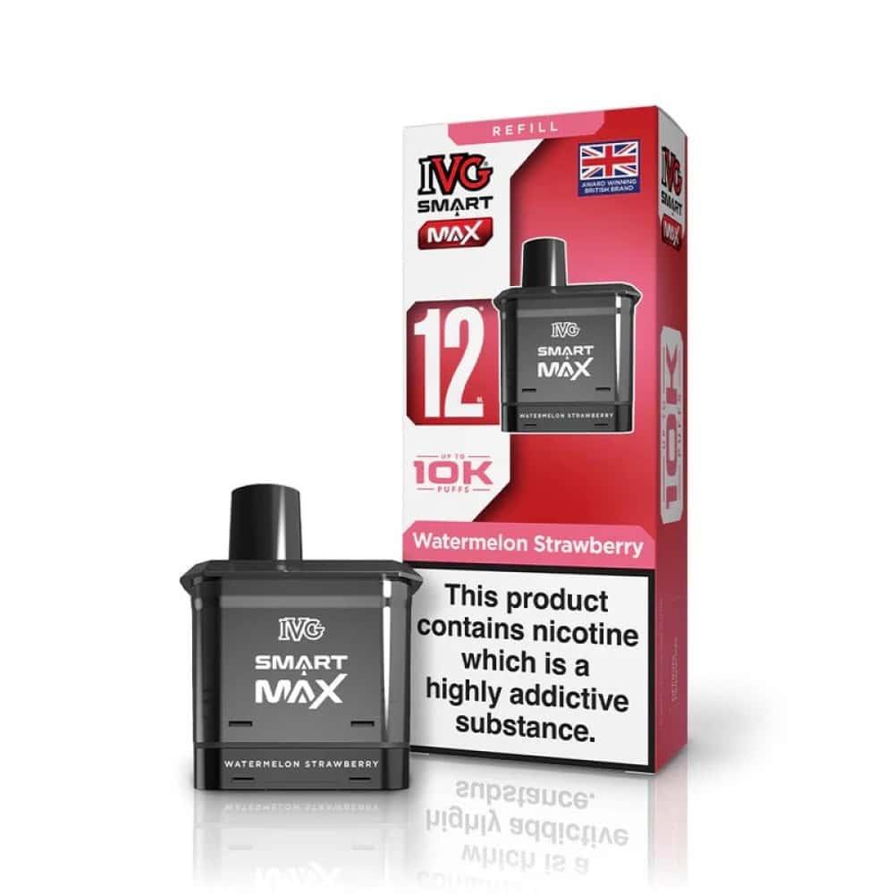 IVG Smart Max 10k Replacement Pods - Watermelon Strawberry - Pack of 5
