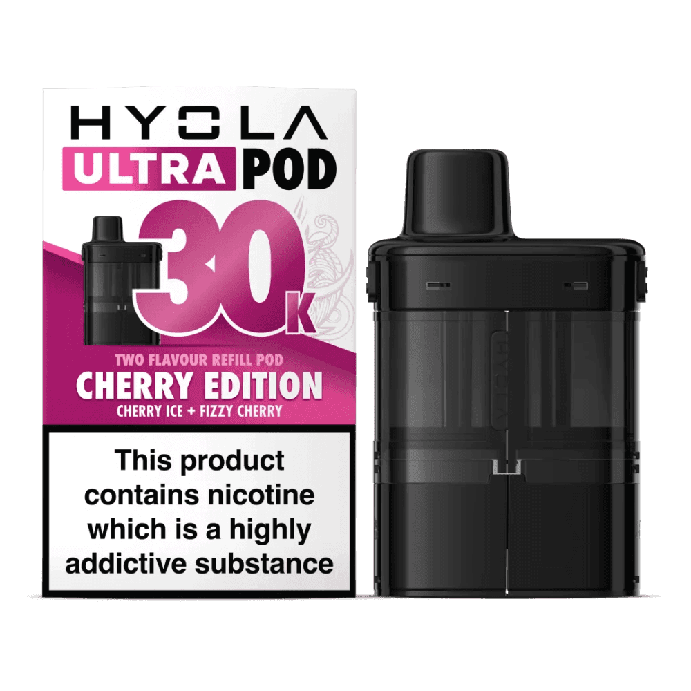 Hyola Ultra 30K Replacement Pods - Cherry Edition - 5Packs