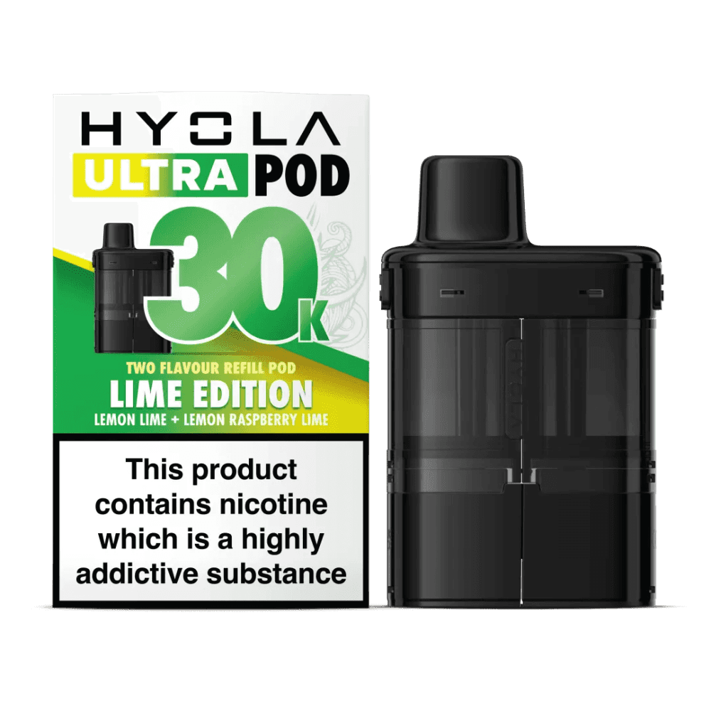 Hyola Ultra 30K Replacement Pods - Lime Edition - 5Packs