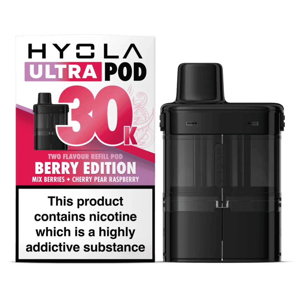 Hyola Ultra 30K Replacement Pods - Berry Edition - 5Packs