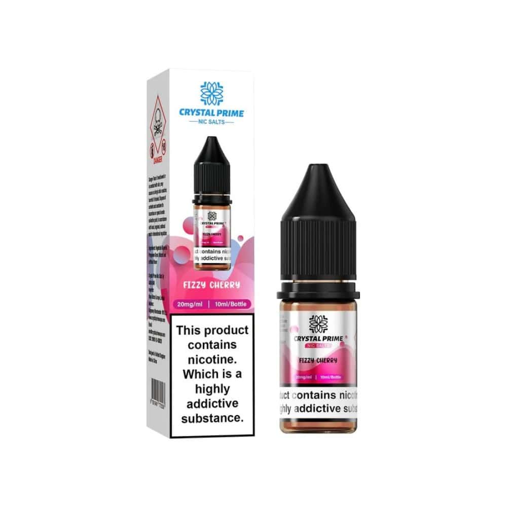 Crystal Prime Nic Salts E-liquids - Fizzy Cherry