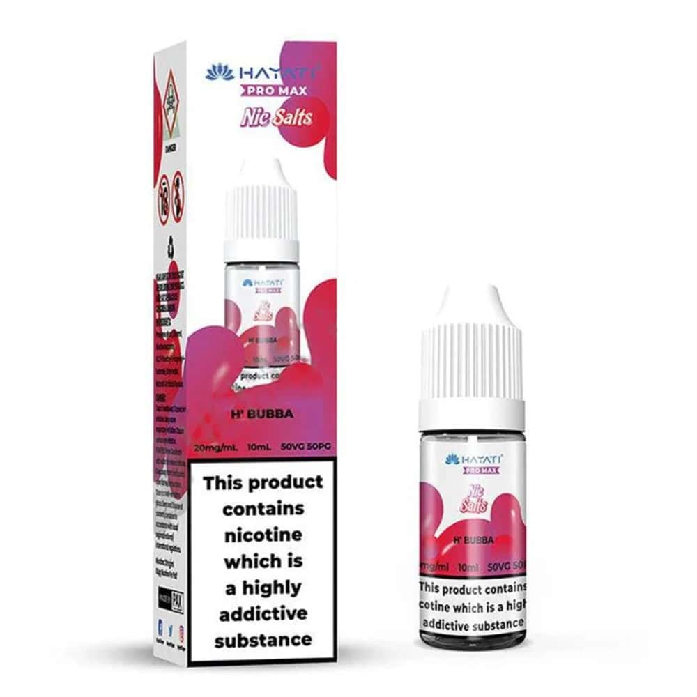 Hayati Pro Max Nic Salts E-liquids - H' Bubba