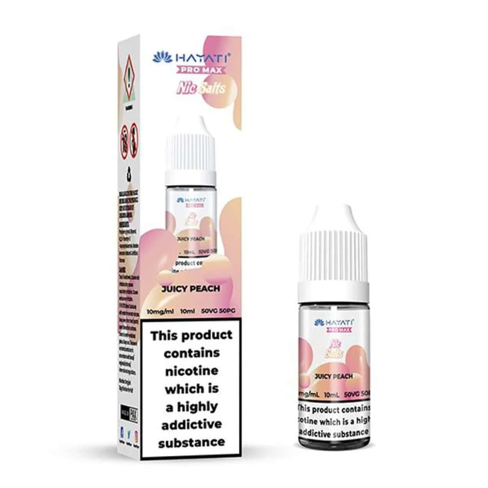 Hayati Pro Max Nic Salts E-liquids - Juicy Peach