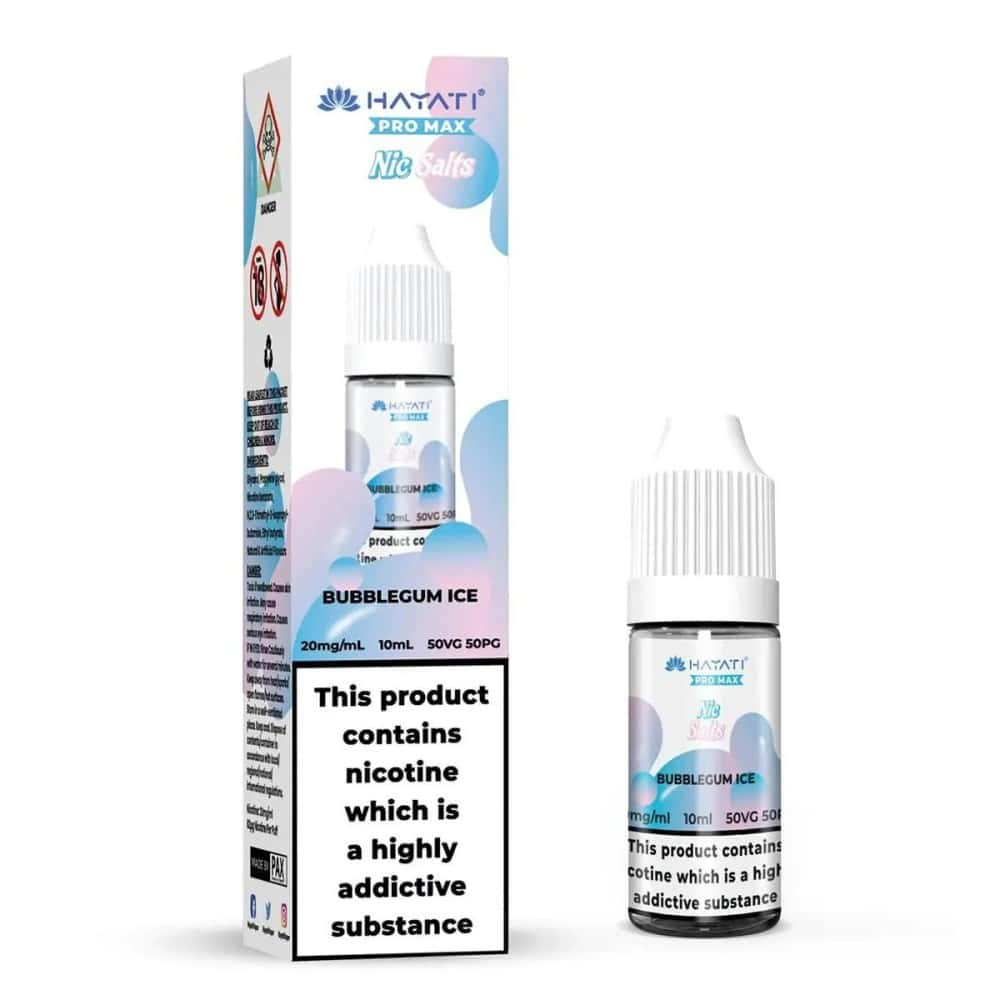 Hayati Pro Max Nic Salts E-liquids - Bubblegum Ice