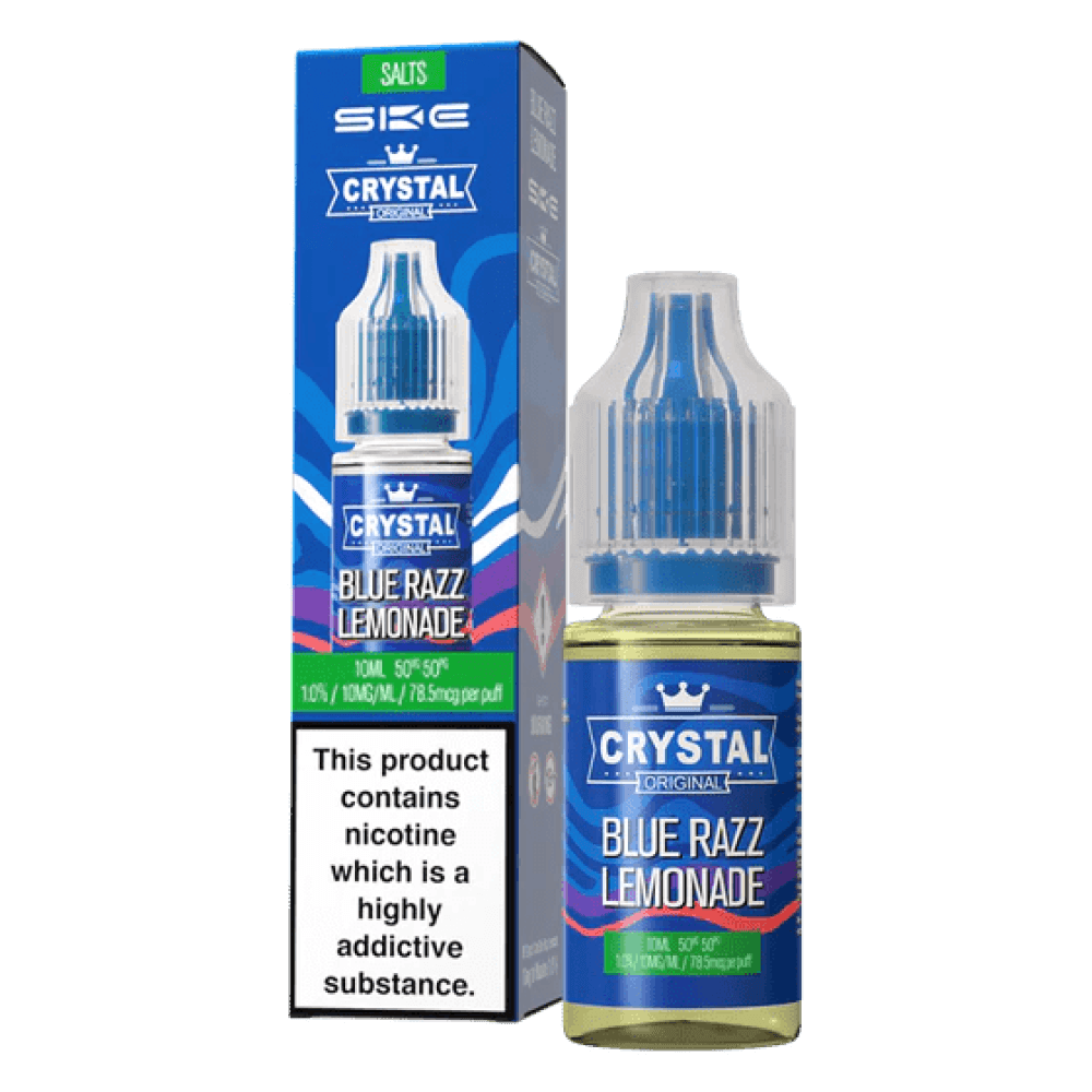 Ske Crystal Nic Salts E-liquids - Blue Razz Lemonade