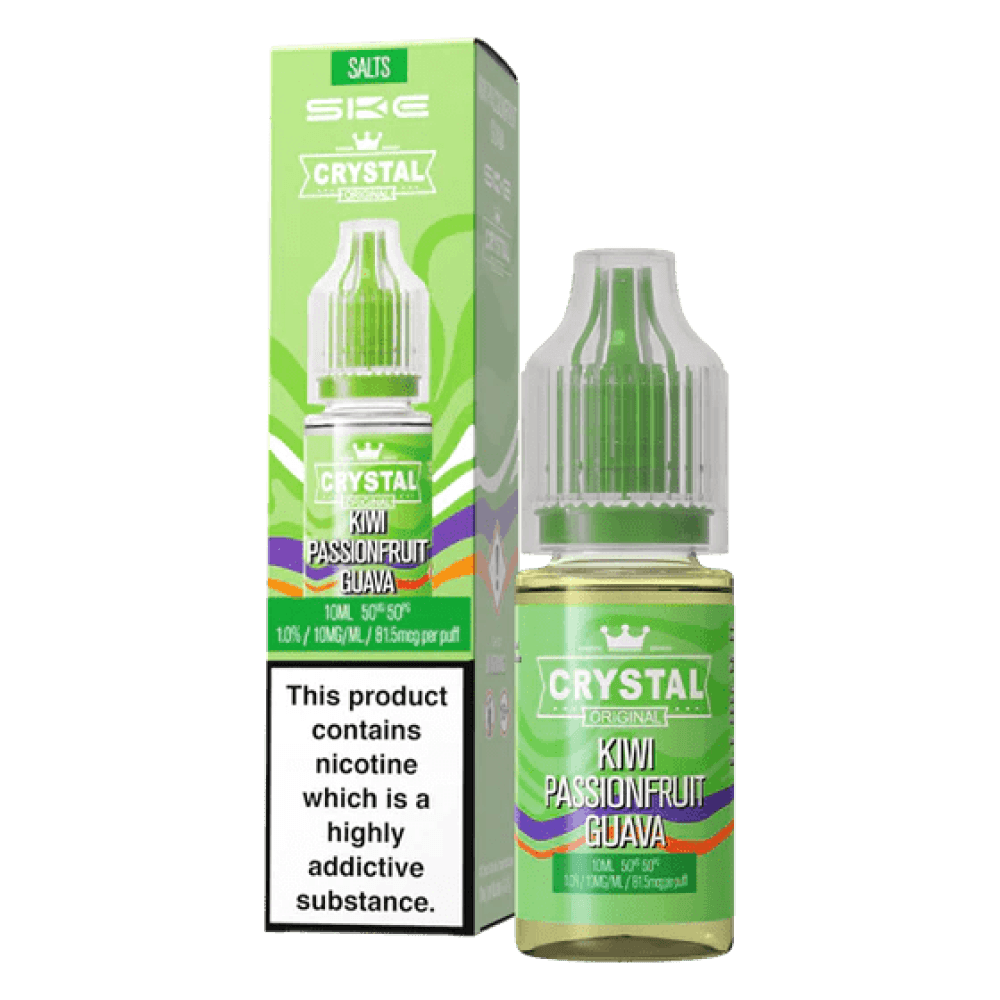 Ske Crystal Nic Salts E-liquids - Kiwi Passionfruit Guava