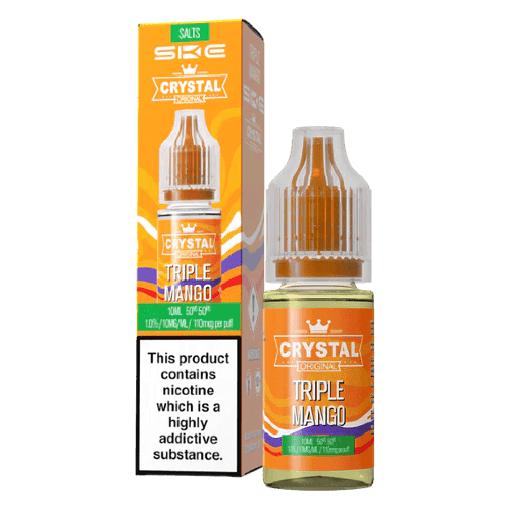 Ske Crystal Nic Salts E-liquids - Triple Mango
