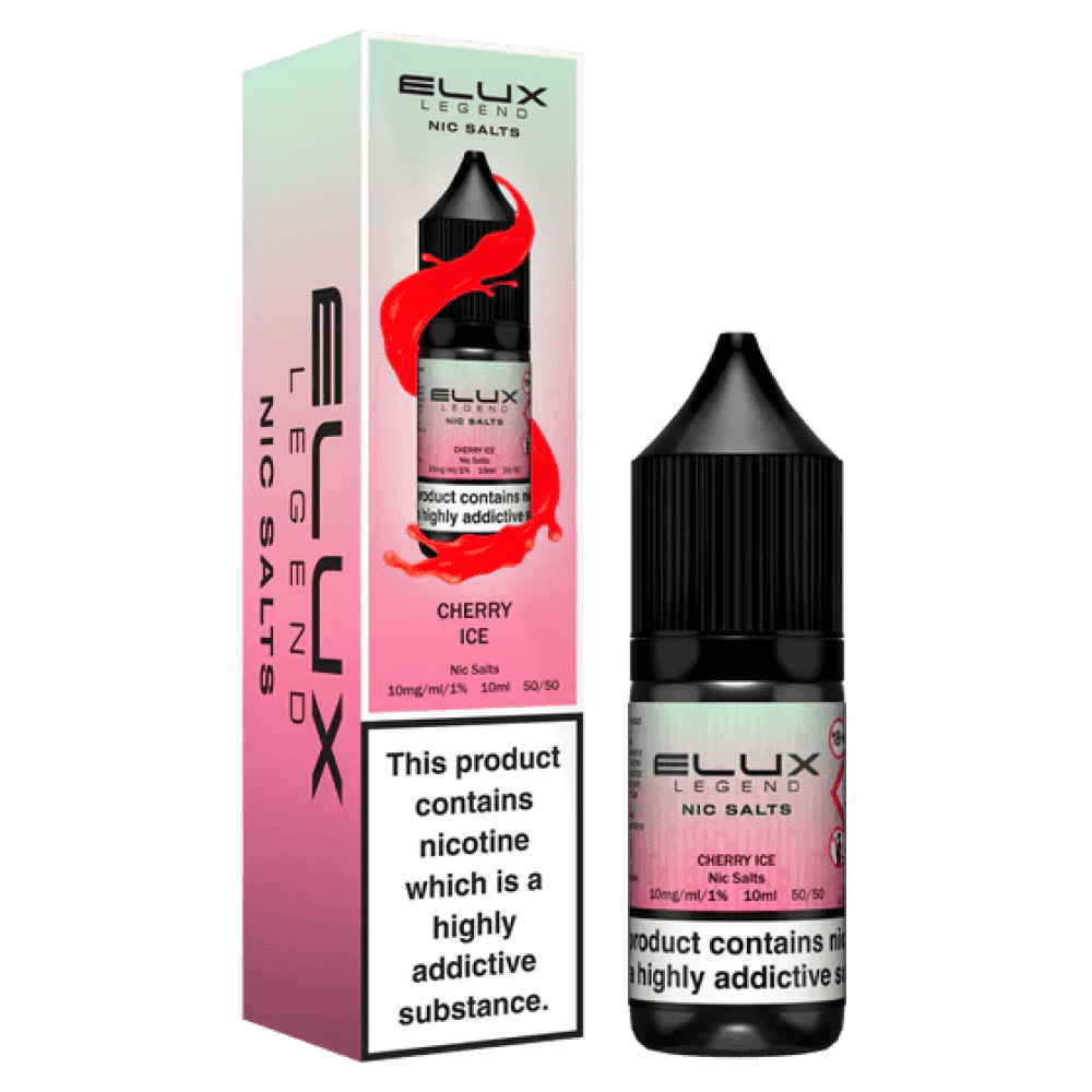 Elux Legend Nic Salts Liquid - Cherry Ice