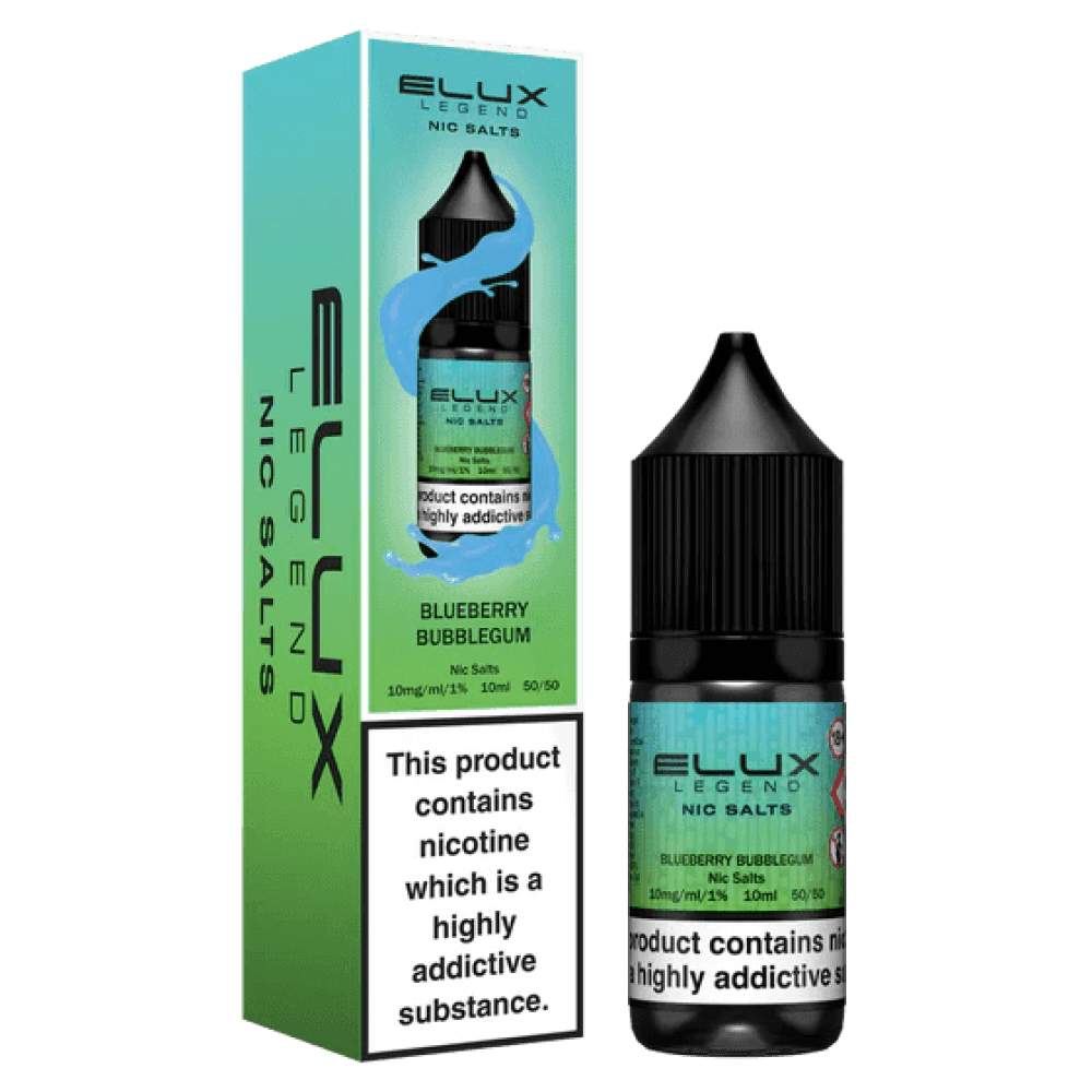 Elux Legend Nic Salts Liquid - Blueberry Bubblegum