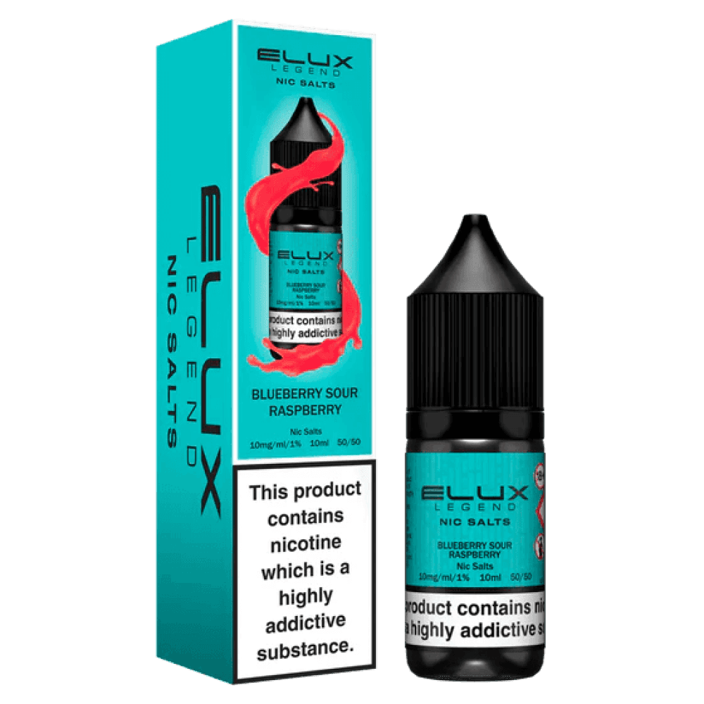 Elux Legend Nic Salts Liquid - Blue Sour Raspberry