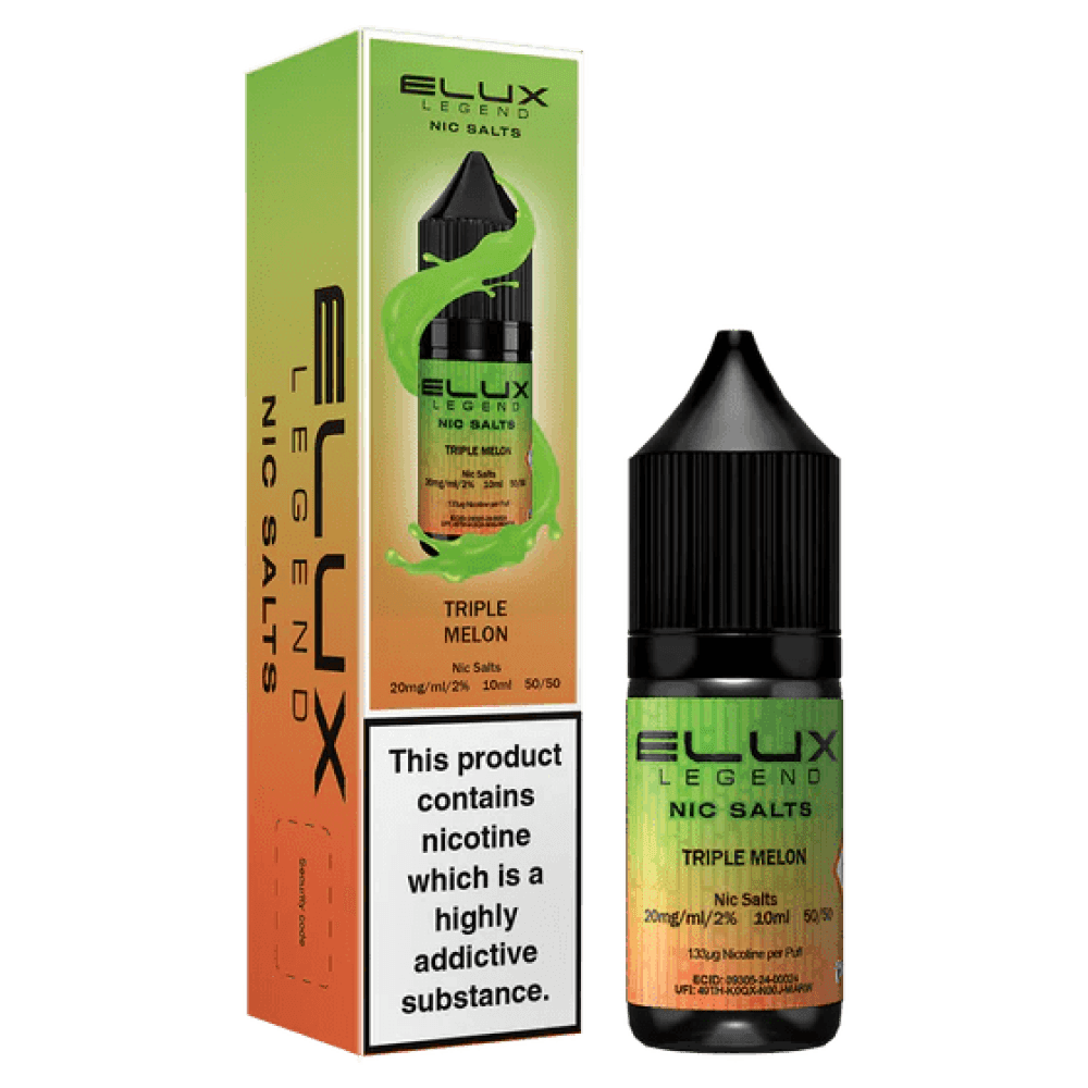 Elux Legend Nic Salts Liquid - Triple Melon