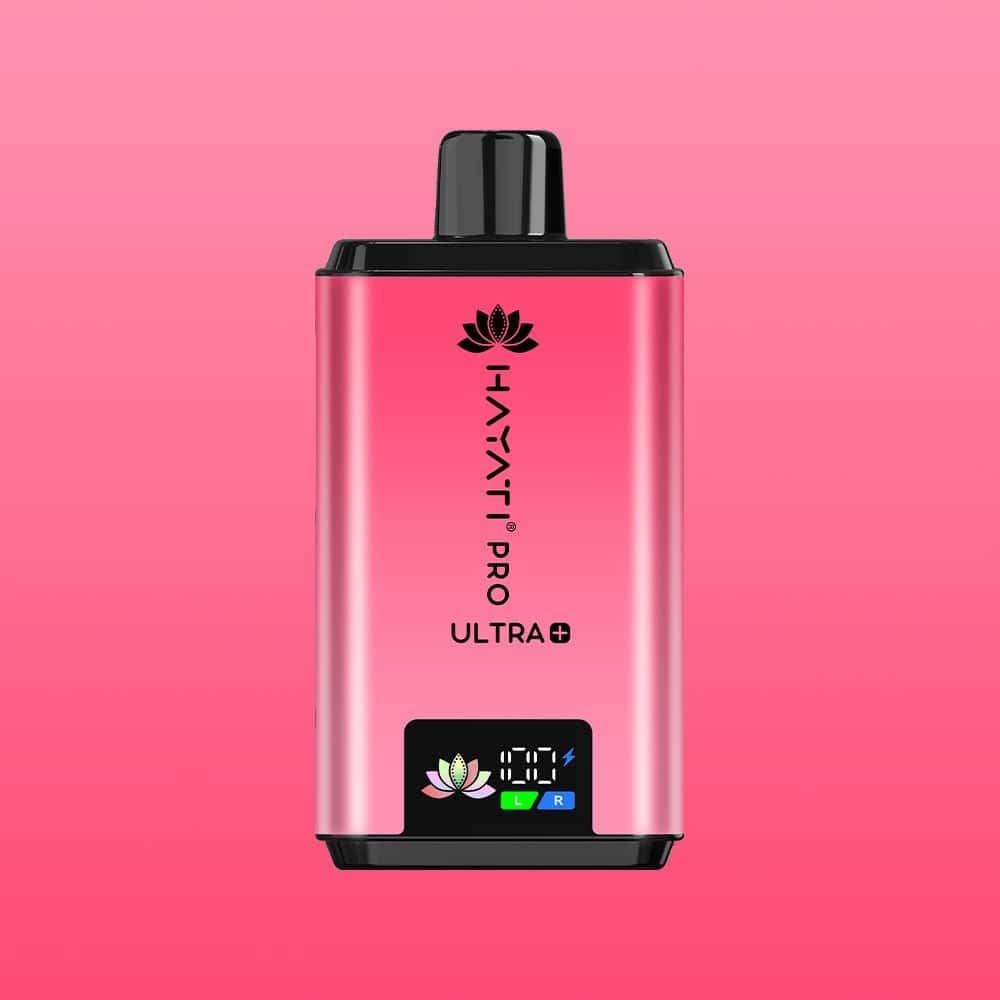 Hayati Pro Ultra Plus 25000 Puffs - Straw' Grapefruit / Straw' Dragonfruit