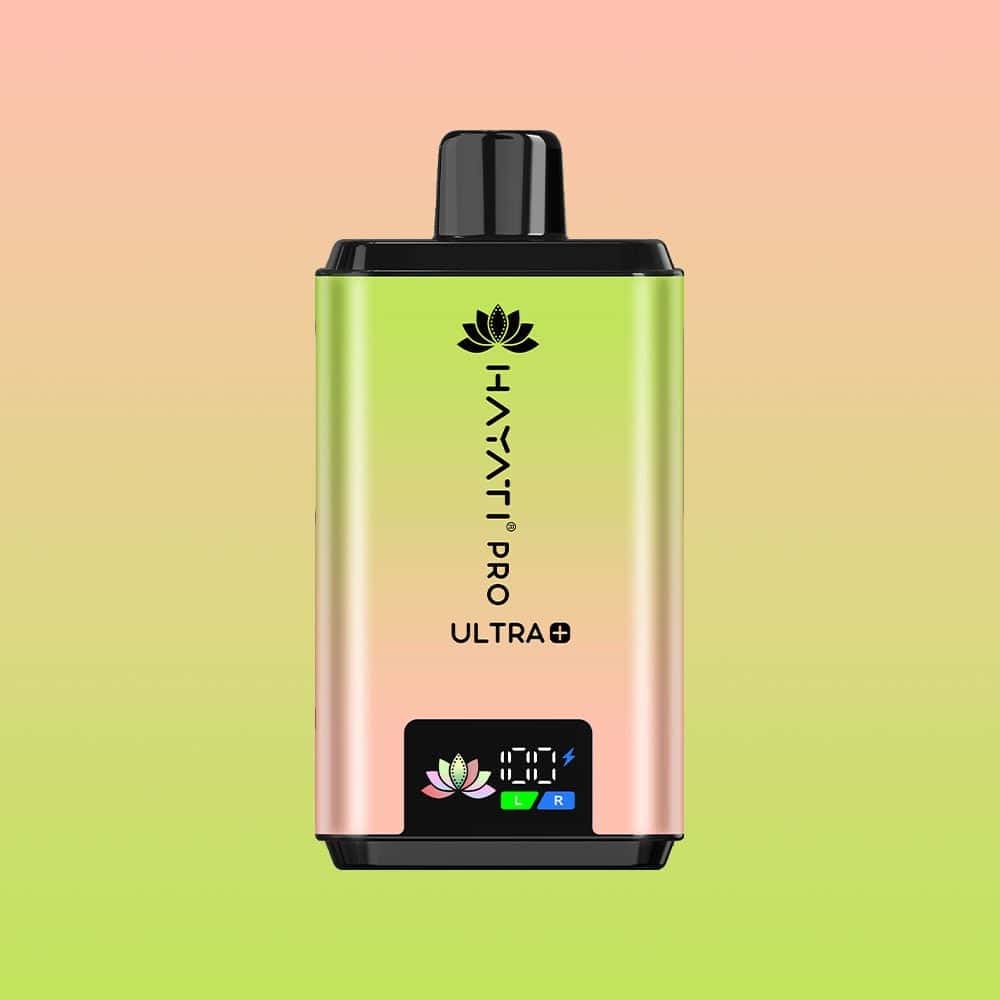 Hayati Pro Ultra Plus 25000 Puffs - Kiwi Banana / Straw' Banana