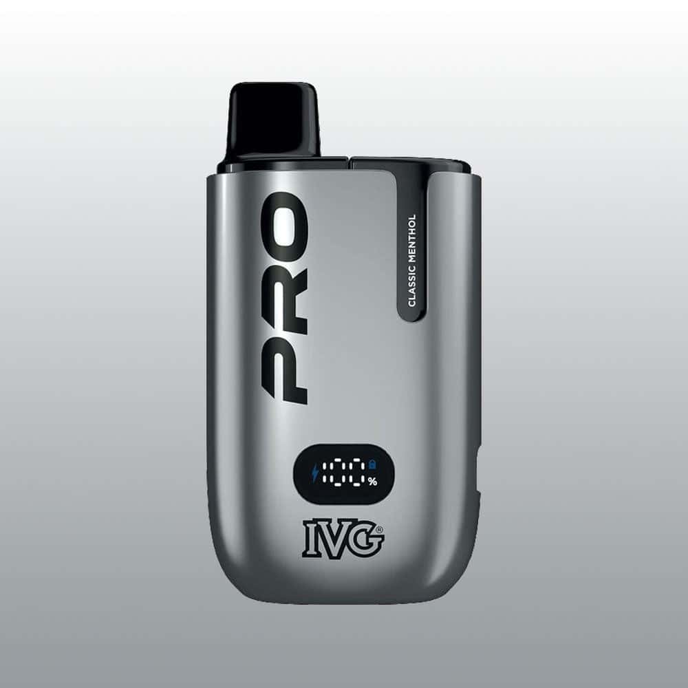 IVG Pro 10000 - Classic Menthol- Pack of 5