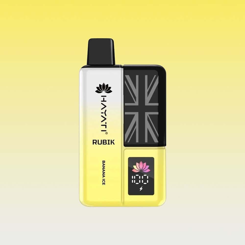 Hayati Rubik 7000 Puffs - Banana Ice