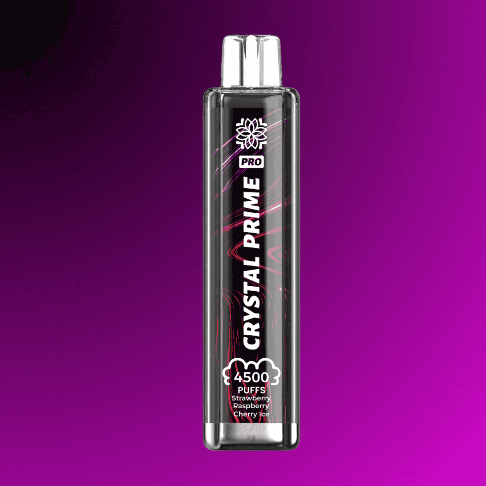 Crystal Prime Pro 4500 - Strawberry Raspberry Cherry Ice