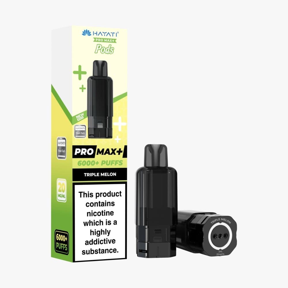 Hayati Pro Max Plus 6K Pods - Triple Melon