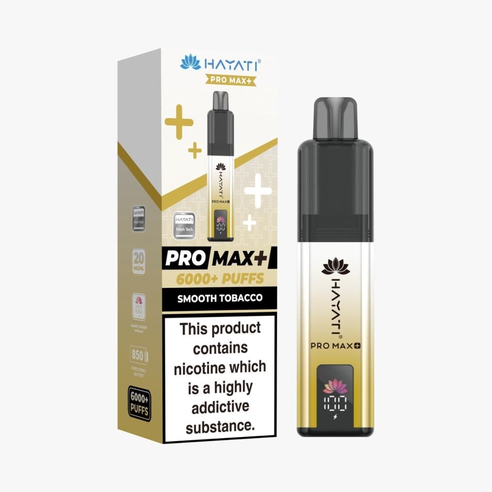 Hayati Pro Max+ 6000 - Smooth Tobacco