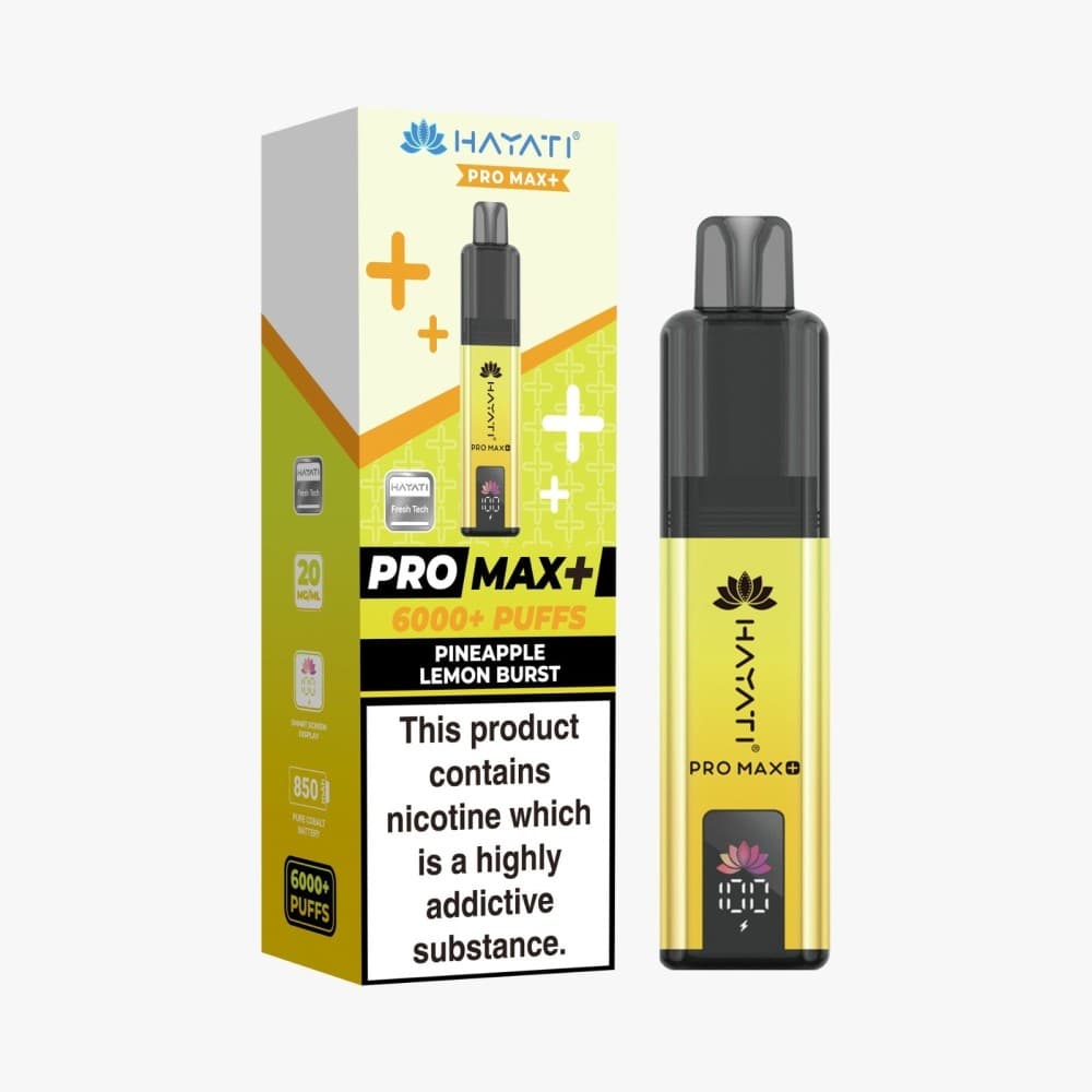 Hayati Pro Max+ 6000 - Pineapple Lemon Burst