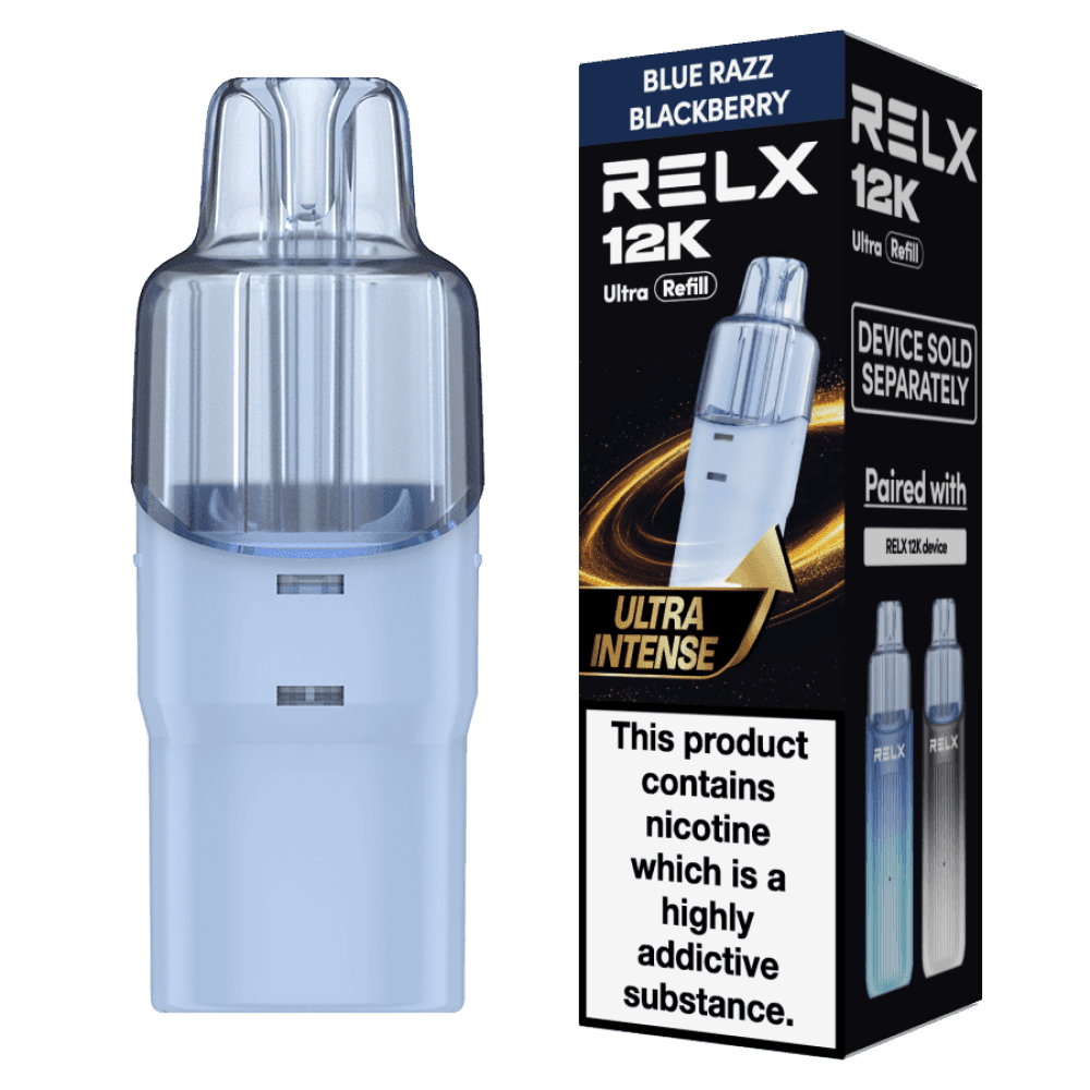 Relx 12k Ultra Refill Pods Pack of 5