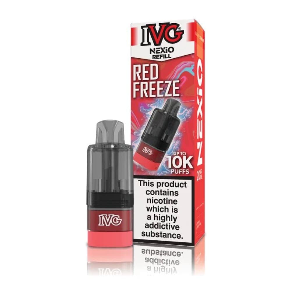 IVG Nexio 10k Refill Pods - Red Freeze