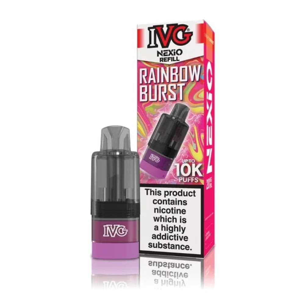 IVG Nexio 10k Refill Pods - Rainbow Burst
