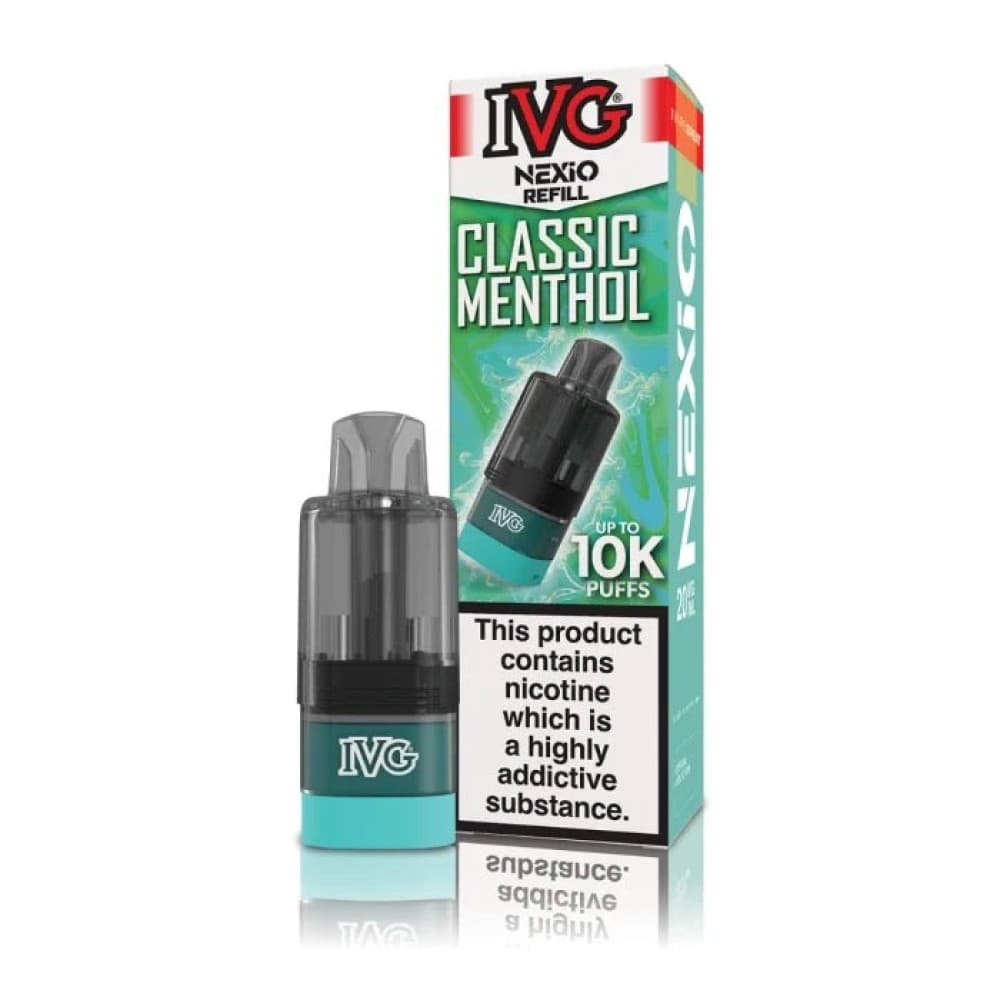 IVG Nexio 10k Refill Pods - Classic Menthol