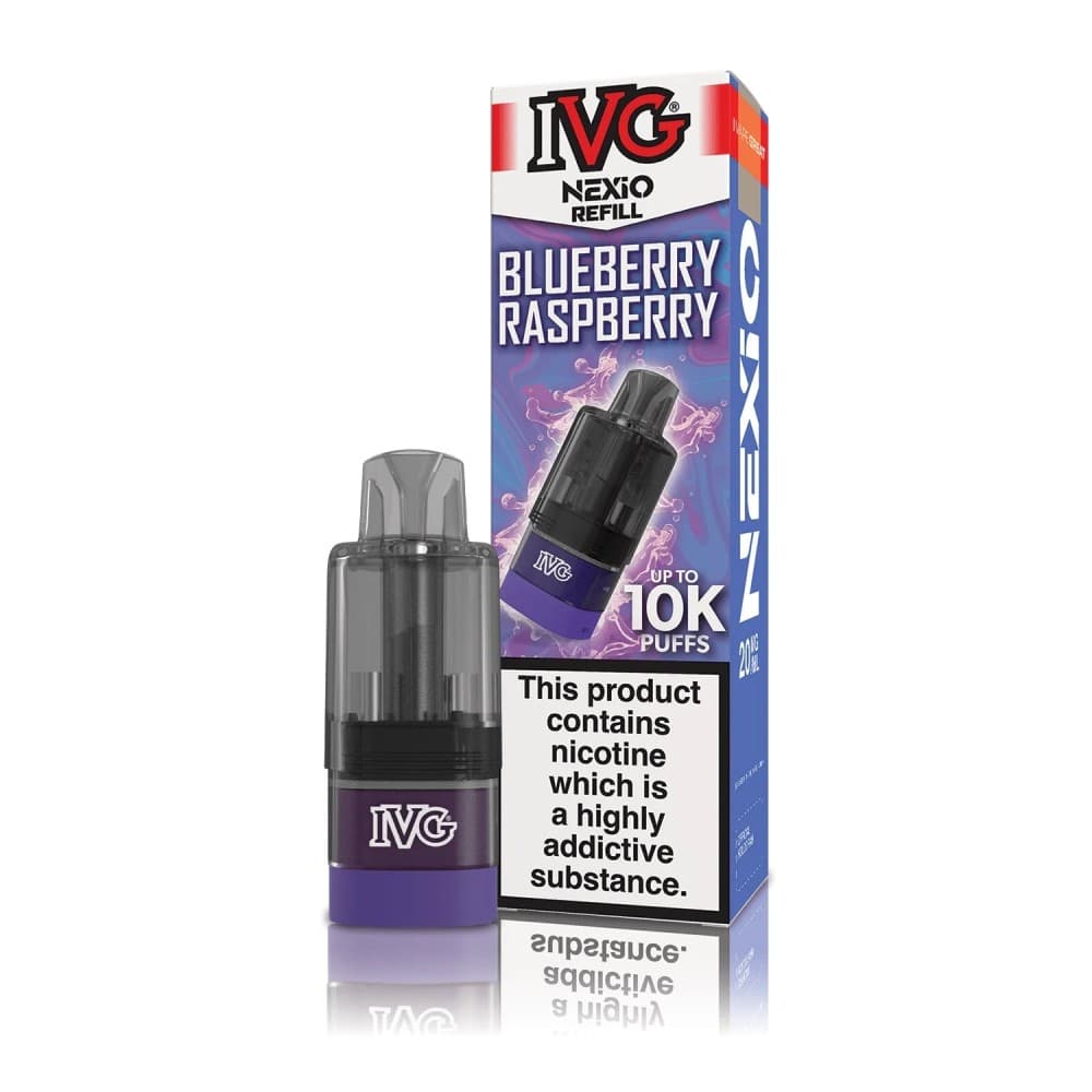 IVG Nexio 10k Refill Pods - Blueberry Raspberry