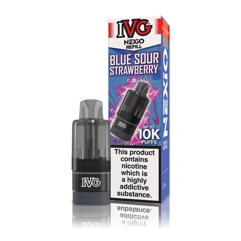 IVG Nexio 10k Refill Pods - Blue Sour Strawberry