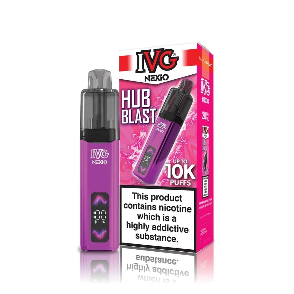 IVG Nexio 10k Vape Kit - Hub Blast
