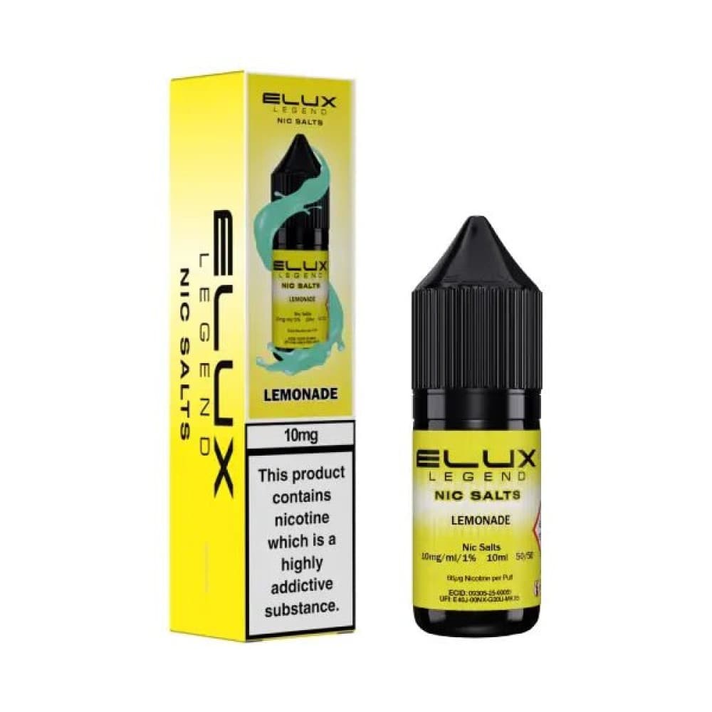 Elux Legend Nic Salts Liquid - Lemonade