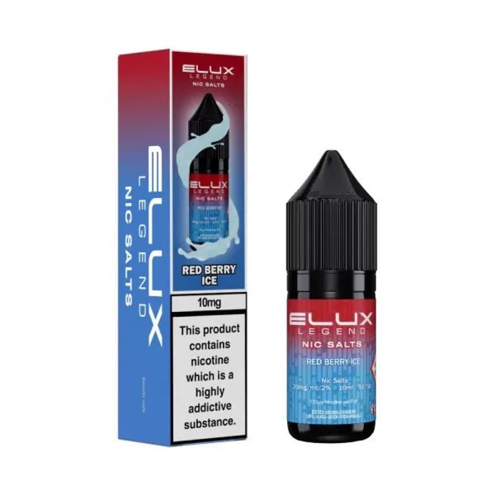 Elux Legend Nic Salts Liquid - Red Berry Ice