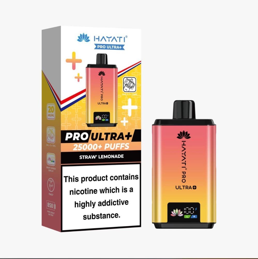 Hayati Pro Ultra Plus 25k Kit - Straw' Lemonade